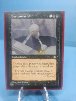 MTG - Bottomless Pit - Stronghold- NM - Image 1