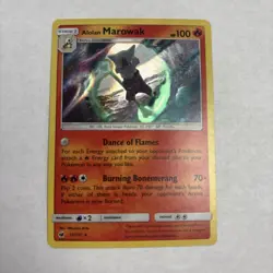 Alolan Marowak 12/111 Pokemon SM-Crimson Invasion Holo - Image 1