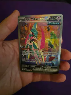 Iron Valiant ex 249/182 Pokemon SV04: Paradox Rift Special Illustration Rare - Image 2