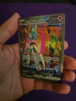 Iron Valiant ex 249/182 Pokemon SV04: Paradox Rift Special Illustration Rare - Image 3