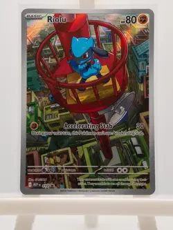 Riolu 010 Holo Promo ME: Mega Evolution Promo Pokemon Near Mint - Image 1