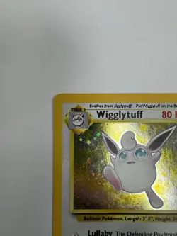Pokemon Wigglytuff 19/130 Base Set 2 Holo Rare Stage 1 80 HP English 2000 - Image 2