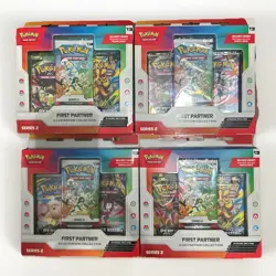 Pokemon TCG First Partner Illustration Collection Series 2 Lot Of 4 Sealed [4] - Image 1