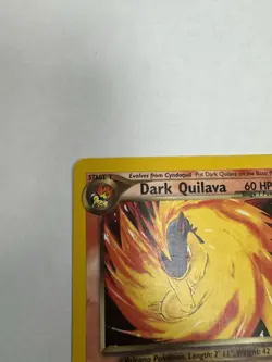 Pokemon Dark Quilava 39/105 Neo Destiny Uncommon 60 HP English 2000 - Image 2