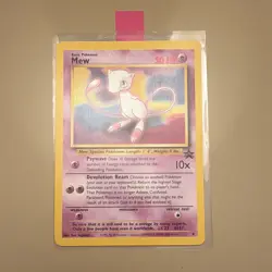 Mew 08/53 Wotc Promo 1999 Non-Holo Ken Sugimori 50 HP English Pokemon TCG MP - Image 1