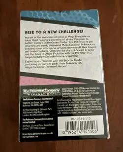 Pokemon TCG Mega Evolution-Ascended Heroes Booster Bundle Box - Image 2