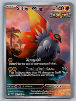 Pokemon Slither Wing 203/182 Paradox Rift Illustration Rare Holo NM - Image 1
