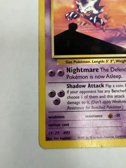 Sabrina's Haunter 55/132 Gym Challenge Unlimited Regular Uncommon 70 HP English - Image 3