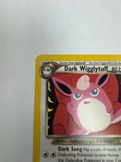Pokemon Dark Wigglytuff 40/105 Neo Destiny Regular Uncommon 60 HP English - Image 2
