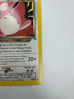 Pokemon Dark Wigglytuff 40/105 Neo Destiny Regular Uncommon 60 HP English - Image 4