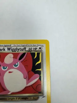 Pokemon Dark Wigglytuff 40/105 Neo Destiny Regular Uncommon 60 HP English - Image 5