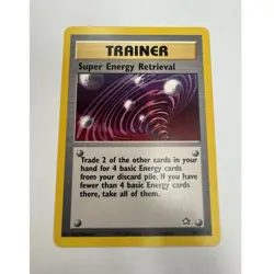 Nintendo Super Energy Retrieval 89/111 Neo Genesis Unlimited Rare Trainer - Image 1