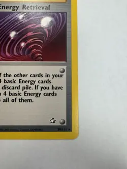 Nintendo Super Energy Retrieval 89/111 Neo Genesis Unlimited Rare Trainer - Image 4