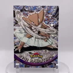 #141 Kabutops Topps LP Blue Logo Pokemon TV Animation Edition Non Holo - Image 1