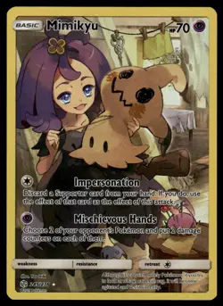 POKEMON MIMIKYU COSMIC ECLIPSE 245/236 SEC NM/M - Image 1