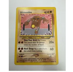 The Pokemon Company Hitmonlee 42/105 Neo Destiny Unlimited Uncommon Basic 60 HP - Image 1
