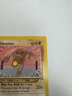 The Pokemon Company Hitmonlee 42/105 Neo Destiny Unlimited Uncommon Basic 60 HP - Image 5