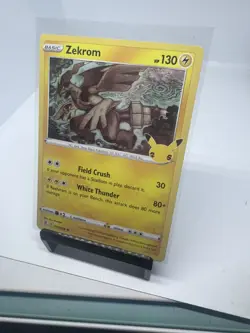 #010/025 Zekrom Holo Rare - Pokemon TCG Celebrations 25th Anniversary 2021 - NM - Image 2