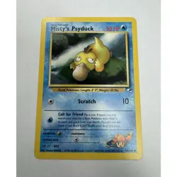 Wizards of the Coast Misty's Psyduck 054/132 Gym Heroes Unlimited 50 HP - Image 1
