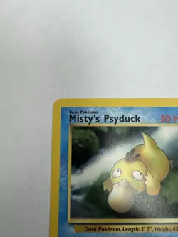 Wizards of the Coast Misty's Psyduck 054/132 Gym Heroes Unlimited 50 HP - Image 2