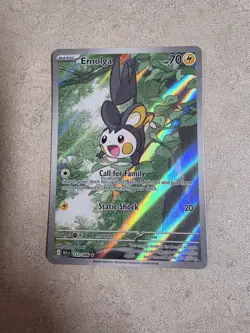 The Pokemon Company Emolga Sv: Black Bolt 112/086 Holo Rare 70HP EN - Image 1
