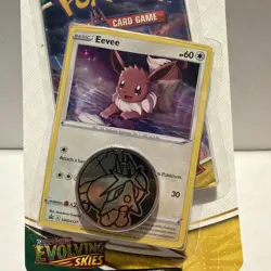 Pokemon Sword & Shield Evolving Skies Checklane Blister Pack Eevee - Image 3