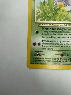 The Pokemon Company Light Venomoth 53/105 Neo Destiny Unlimited Uncommon 80 HP - Image 3