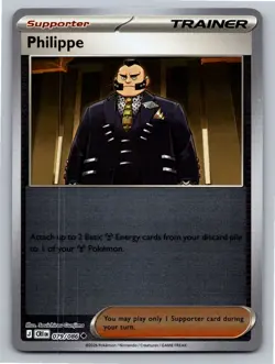 Philippe 079/086 Uncommon Chaos Rising Pokemon Reverse Holo Near Mint - Image 1