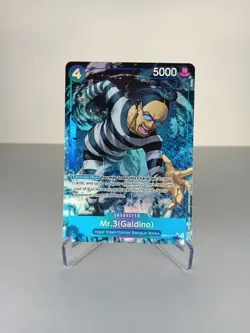 One Piece - Mr.3(Galdino) OP16-056 - The Time of Battle (Alt Art) - Image 1