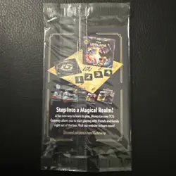 New Disney Lorcana D23 2025 Gold Member Exclusive Iago Foil Promo Card sealed - Image 2