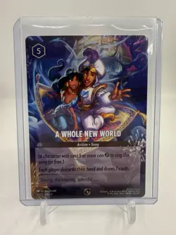 Disney Lorcana - A Whole New World - Promo Card 10/C1 Near Mint - Image 1