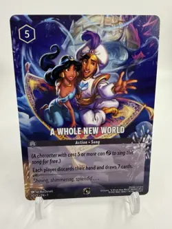 Disney Lorcana - A Whole New World - Promo Card 10/C1 Near Mint - Image 2