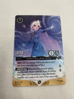 Disney Lorcana Elsa - Ice Maker non-foil Promo DLC Challenge 6/C2 EN 7 - Image 1