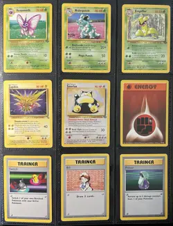 Vintage WOTC Pokemon Card Lot: All Rares or Shadowless - Image 1