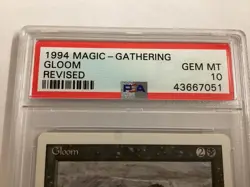 MTG Revised GLOOM PSA 10 (7051) Graded Power - Image 3