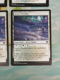 MTG Arctic Treeline x4 Kaldheim Common NM Playset - Image 4