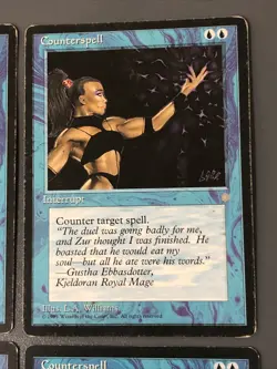 Counterspell X4 Ice Age Various Cond See Pics Front/back - Image 3