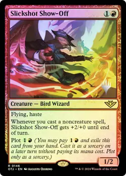 1x NM Slickshot Show-Off Promo Pack: Outlaws of Thunder Junction Foil - Image 1