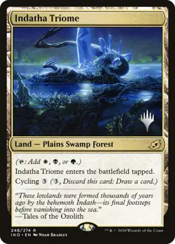1x NM Indatha Triome Promo Pack: Ikoria Regular - Image 1