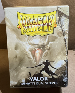 Dragon Shield Sleeves: Standard Matte Dual - Valor 100CT #4 - Image 1