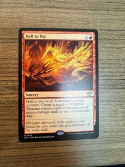 Hell to Pay Outlaws of Thunder Junction Rare - Image 1