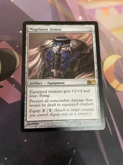 MTG - MAGEBANE ARMOR - M10 - RARE - LP - Image 1