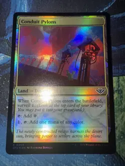 Conduit Pylons Outlaws of Thunder Junction Foil - Image 1