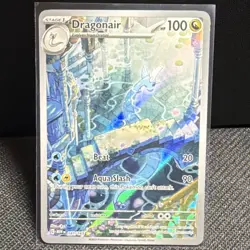 Pokemon Dragonair 181/165 SV: Scarlet & Violet 151 EN Illustration Rare Holo - Image 1