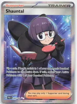 Shauntal 243/182 Ultra Rare Paradox Rift Pokemon Near Mint - Image 1