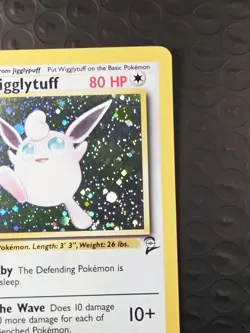 Wigglytuff 19/130 Base Set 2 Holo Rare WoTC Pokemon 1999 MP - Image 4