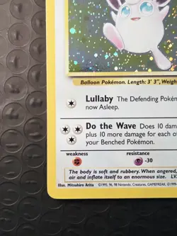 Wigglytuff 19/130 Base Set 2 Holo Rare WoTC Pokemon 1999 MP - Image 5