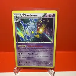 Chandelure - 50/114 - Pokemon Steam Siege XY Holo Rare Card LP - Image 1