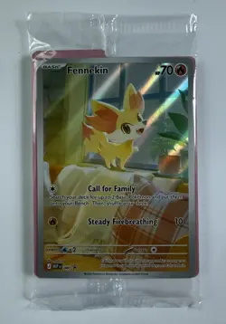 Pokemon Fennekin Chaos Rising ETB MEP 080 Promo Holo English SEALED - Image 1
