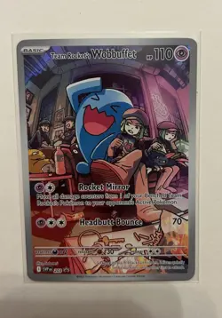 The Pokemon Company Team Rocket's Wobbuffet 203 SV Promo Holo EN - Image 1